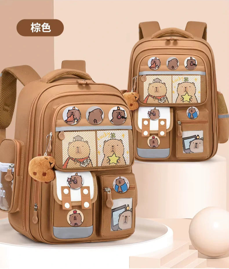 Mochila Capibara Kawaii