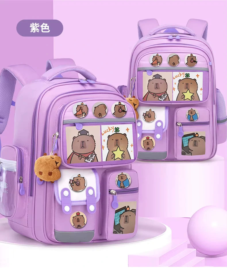 Mochila Capibara Kawaii