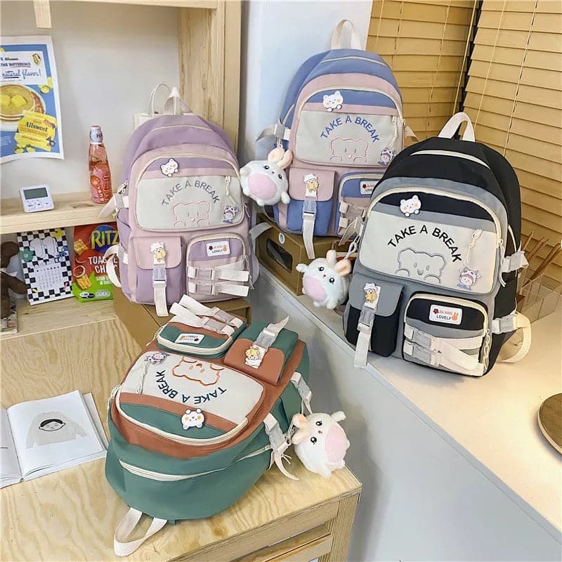 Mochila Take a Break Kawaii